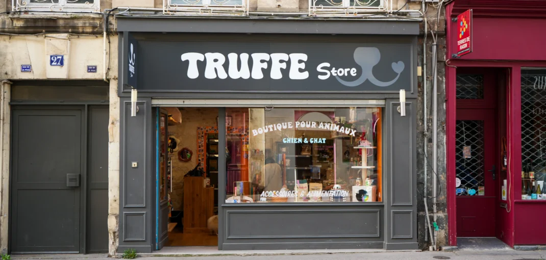 Truffe Store Accessoires alimentation chiens chats photo devanture