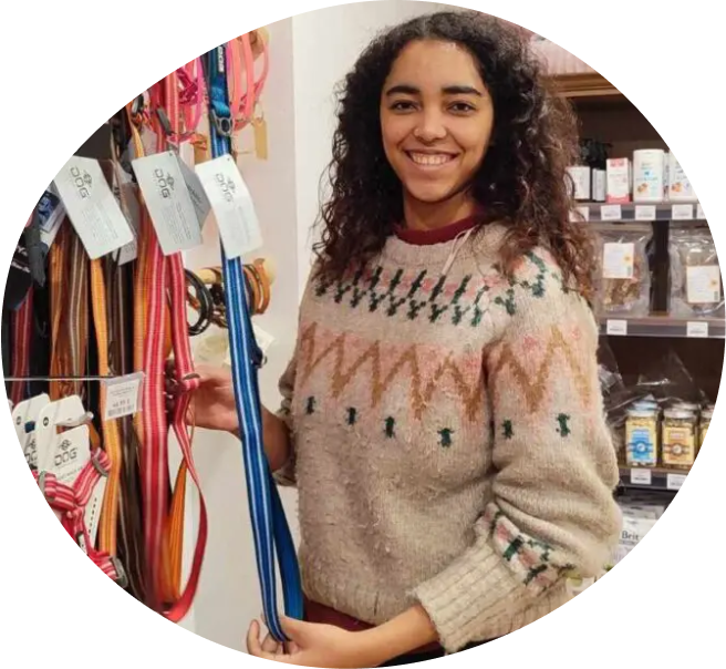 Truffe Store Accessoires alimentation chiens chats photo gérante myriam