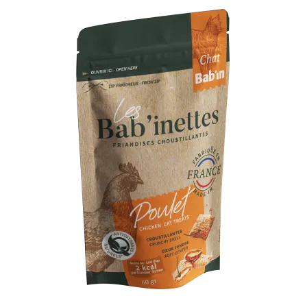 Babinettes au Poulet - Friandises pour Chats